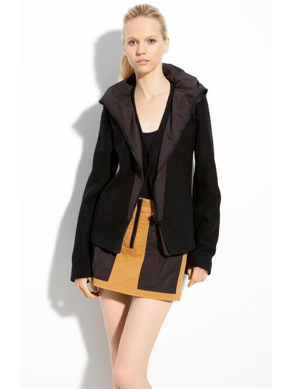 Alexander Wang Funnel Neck Blazer Size 8 Retail $765